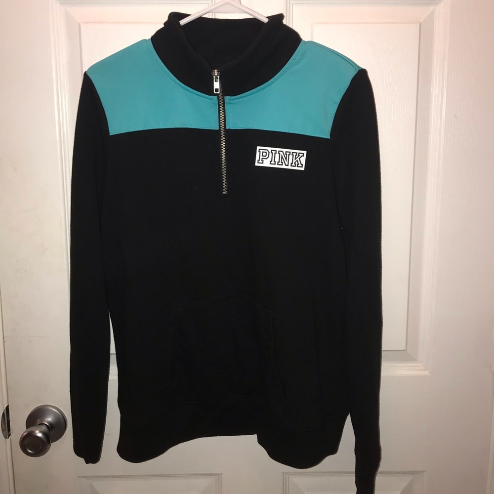 Victoria’s Secret PINK half zip pullover.